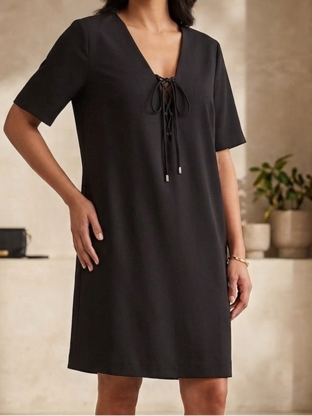 Reitmans Short-Sleeve Dress